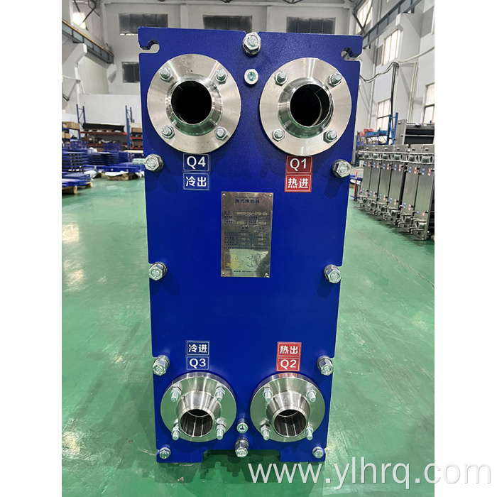 Plate and frame heat exchanger